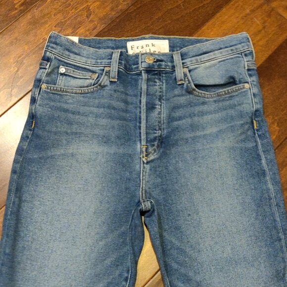 Frank & Eileen Cork The Everyday Jean Straight Leg Raw Hem SIZE 30 - Picture 5 of 9